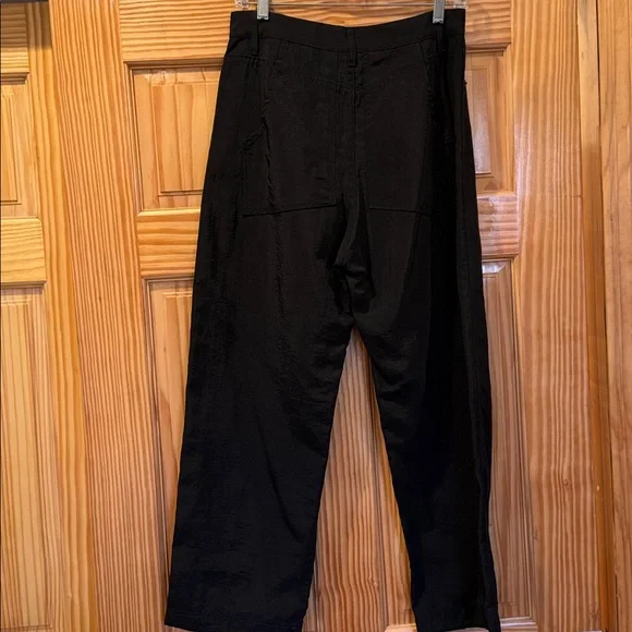 Eckhaus Latta Black Zip Trousers